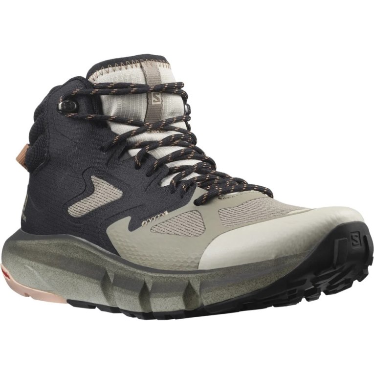 Botas Montaña Salomon Predict Hike Mid GTX Mujer Negros Kaki | MX AGXE625